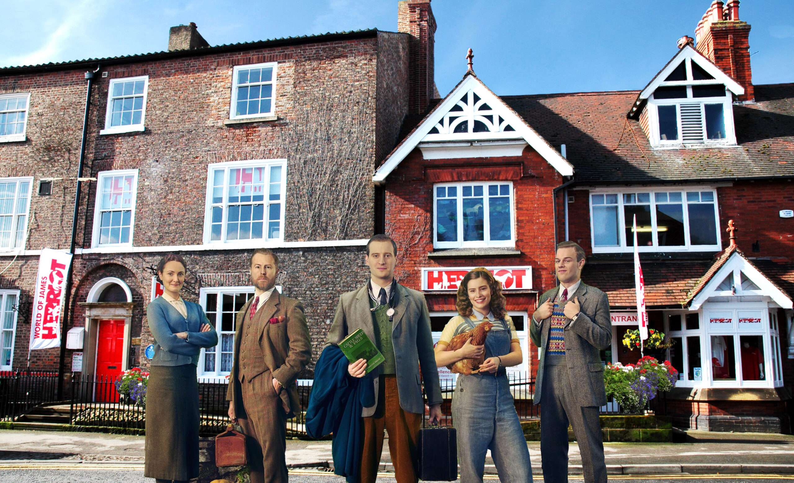 World of James Herriot Museum entrance in Thirsk – perfect day trip from York